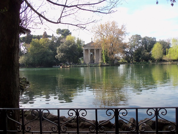 Lac parc villa Borghese