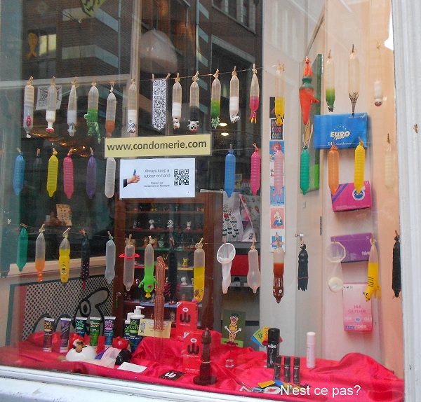 une vitrine avec du choix...
